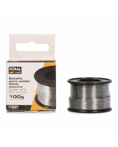 Fil d'étain EDM AA230B, diamètre 1 mm, 100 g pour soudure
