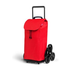 Gimi Tris Urban: Carro Plegable de 52 Litros en Rojo para Compra o Trabajo
