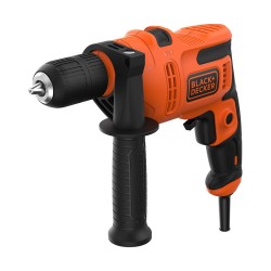 Perceuse Black & Decker BEH200-QS : 500 W, 230 V, Kit avec Accessoires
