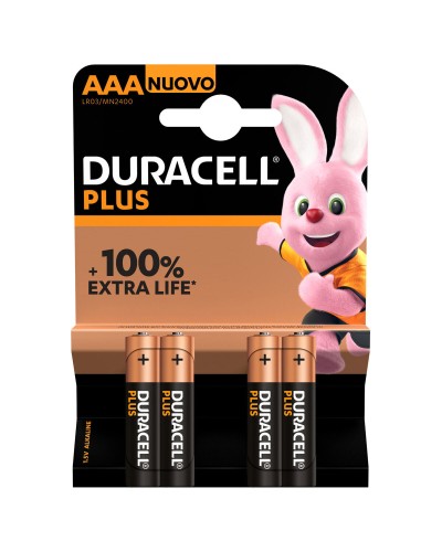 Alkalinebatterij DURACELL AAA 1,5 V