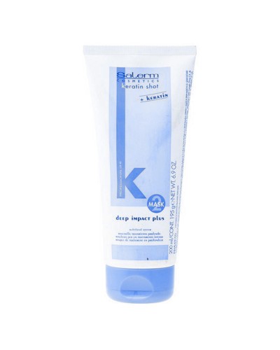 Salerm Keratin Shot Nourishing Mask for Straight and Damaged Hair
