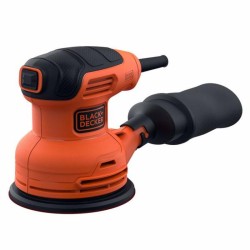 Lijadora orbital Black & Decker BEW210 | 230 W | 125 mm | Lijado eficiente y suave
