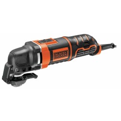 Multi-utensile oscillante Black & Decker MT300KA 300 W - Per lavori di taglio, levigatura e raschiatura