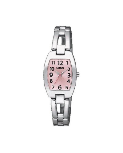 Lorus Men's Watch RRS67UX9 Pink Silver - Sporty Elegant
