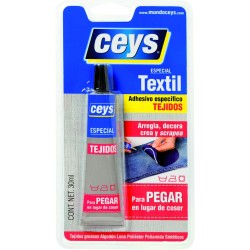 Ceys Pegamento Textil 30 ml: Repara tejidos con facilidad
