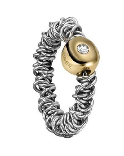 Breil Bracciale Uomo TJ1678 Acciaio Nero Maglia Milano Casual
