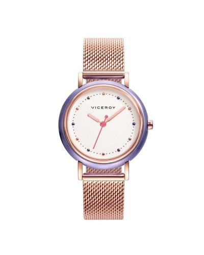 Viceroy Montre Femme Acier Inoxydable 30mm Argent - Élégante & Raffinée
