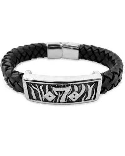 Frank 1967 Men's Bracelet Black Steel Mesh - Casual Style
