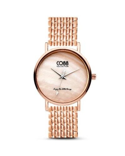 CO88 Collection Montre Femme 8CW-10068 Acier Inoxydable Élégante
