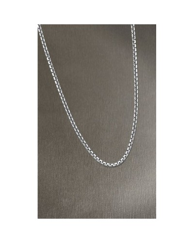 Women's Necklace Lotus Style LS1682-1/3 Stainless Steel Silver
