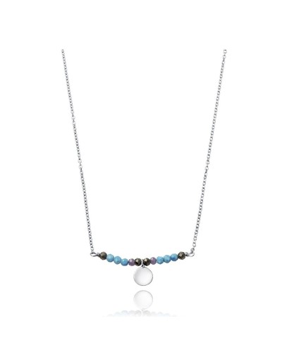 Viceroy Collier Femme Argent 925 Rhodié avec Zircones - Élégant et Raffiné
