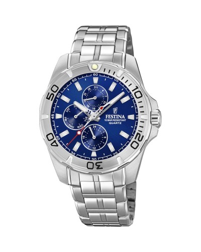 Festina F20445/2 Orologio Uomo Cronografo Acciaio Blu
