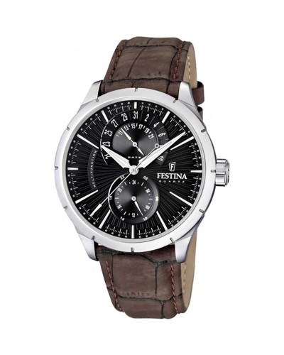 Festina Herrenuhr F16573/4 Chronograph Edelstahl Blau
