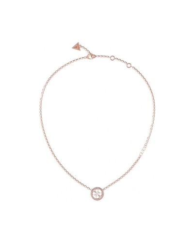 Guess Halskette Damen Roségold Kristalle - Elegantes Modeschmuckstück
