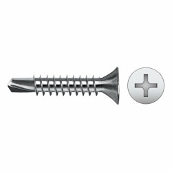 Box CELO Screws DIN / REF 7504P, Ø 5.5 x 50 mm, Zinc Plated, 250 Units
