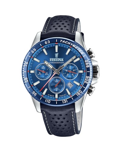 Festina Men's Watch F20561/3 Blue Steel Chronograph
