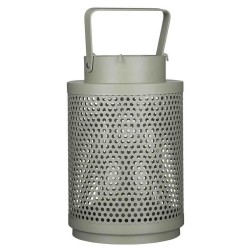 Portavelas Linterna Mica Decorations Barney, Verde Metal, 16 x 25 cm
