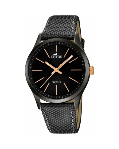 Lotus Reloj Hombre 18165/2 Negro: Cronógrafo Deportivo
