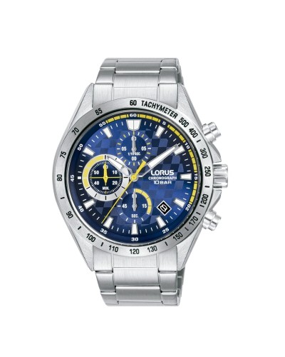 Lorus Reloj de Hombre RM311JX9 Plateado - Cronógrafo Deportivo
