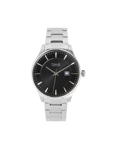 Stroili Montre Homme Argent Acier Inoxydable - Élégante & Résistante
