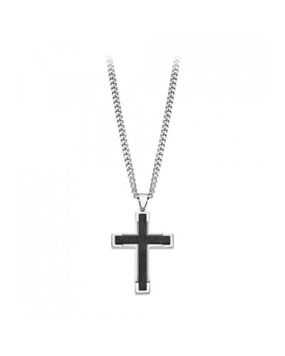 Lotus Collier Homme LS2256-1/2 Acier Inoxydable - Design Moderne
