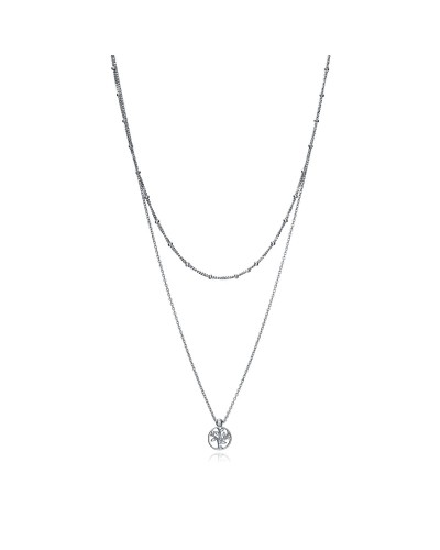 Viceroy Collar Mujer Plata 925, Colgante Elegante - Regalo Perfecto
