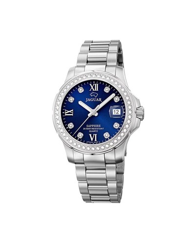 Jaguar Women's Watch J892/3 Stainless Steel Silver White Dial
