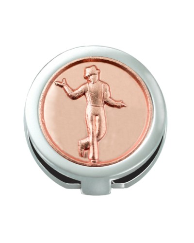 Talent Jewels: Abalorio de Plata 925 con Cristales - Charm para Pulseras y Collares
