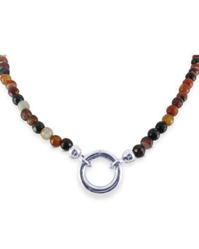 Lockits Collar para Mujer Acero Inoxidable Plata - Elegante Joya
