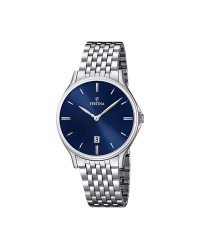 Festina Men's Silver Watch F16744/3 - Elegant and Durable
