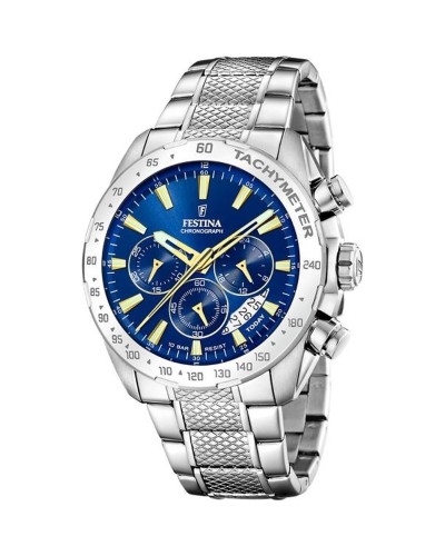 Herrklocka Festina F20668/2 Silvrig