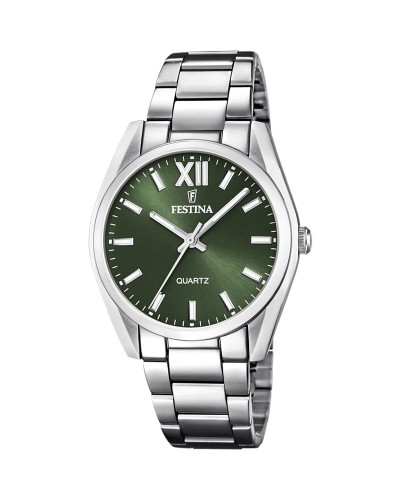 Festina Orologio Uomo F20622/4: Verde Argentato, Design Elegante
