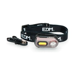 Torcia Frontale LED EDM: Illuminazione Manilibera per Escursioni, Campeggio e Letture
