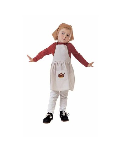 Nagore Costume for Children Brown Castagnaia - Party, Theatre, Dress-up
