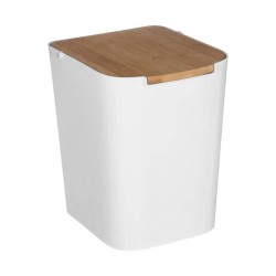 5five Baltik White Natural 5 Liter Trash Can: Hygienic Solution for the Home
