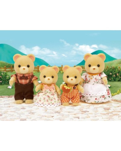 Sylvanian Families Bear Family: Collectible Figure Set
