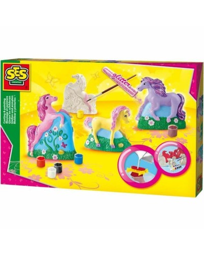 SES Creative Cast & Paint: Kit de Yeso para Pintar - Crea Tus Propios Juegos
