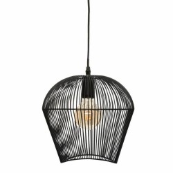 Lámpara de Techo Atmosphera Jena Negra, 40W, Metal: Iluminación Elegante para Ambientes Modernos
