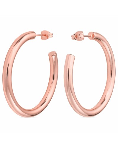 Rosefield Women's Earrings Stainless Steel Rose Gold 3cm - Elegant and Fashionable
