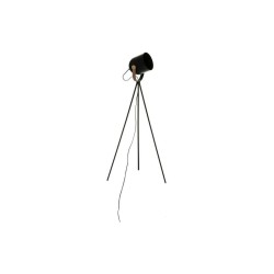 Atmosphera Action Black Metal Floor Lamp: Illuminate Your Spaces with Style
