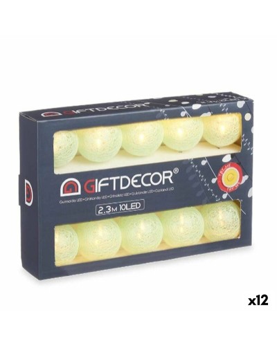 LED-krans Labda Grön 2,3 m (12 antal)