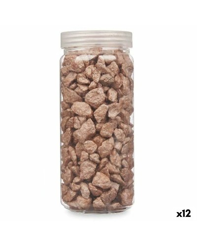 Dekorativa stenar Brun 10 - 20 mm 700 g (12 antal)