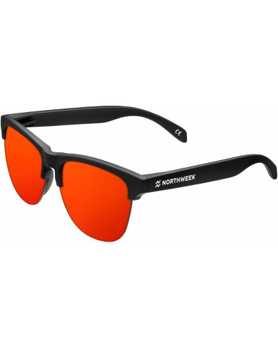 Northweek Gravity Unisex Sonnenbrille Orange Schwarz Ø48mm

