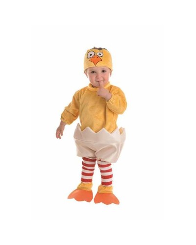 Costume Bébé Poulet 4 Pièces - Amusant, Doux et Coloré
