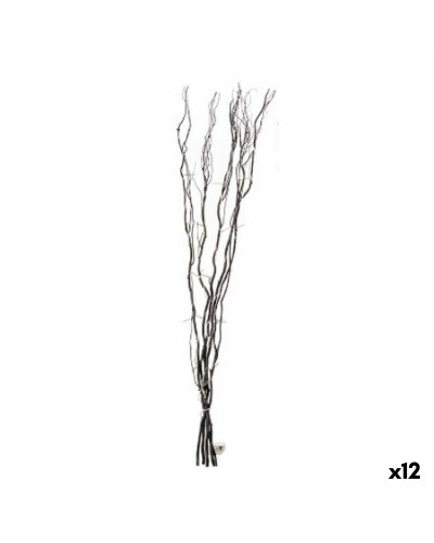 Plafonniers LED Noirs, 20x90x6cm, Lot de 12
