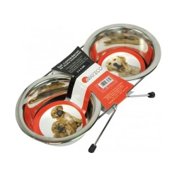 Nayeco Stainless Steel Dog Bowl 700ml Anti-Tip Food and Water Bowl

