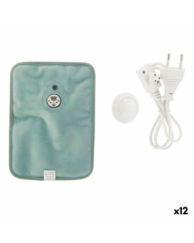 Elektrische Kruik Handen Groen Plastic 380 W Fluweel (12 Stuks)