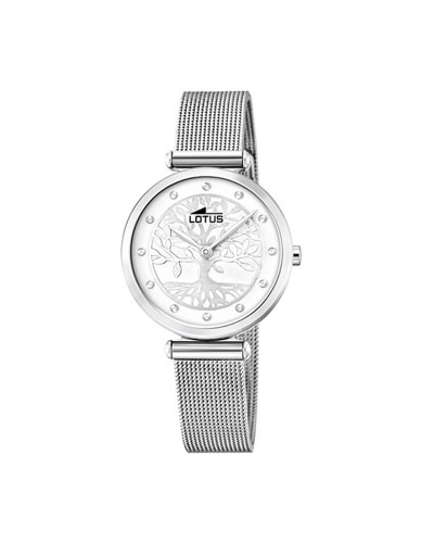 Lotus Women's Watch 18708/1 Silver Steel Blue Dial
