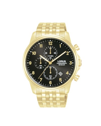 Lorus Reloj de Hombre RM340JX9 Negro - Cronógrafo Deportivo
