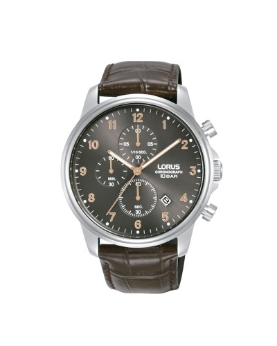 Lorus Herrenuhr Braun RM343JX9 - Analog, Lederarmband - Elegant
